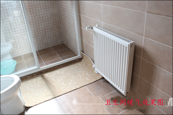 衛(wèi)生間暖氣片安裝效果圖