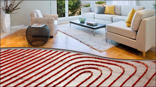 地暖安裝示意圖