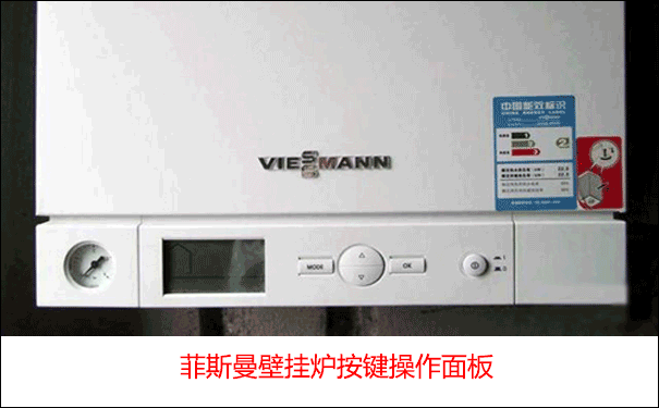 菲斯曼壁掛爐操作面板